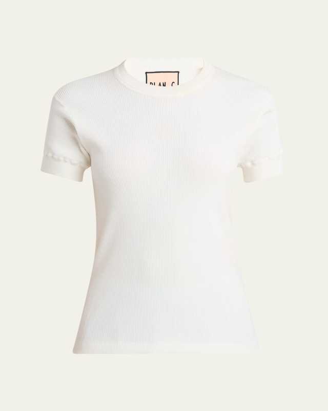 Crew Neck Knit Shirt